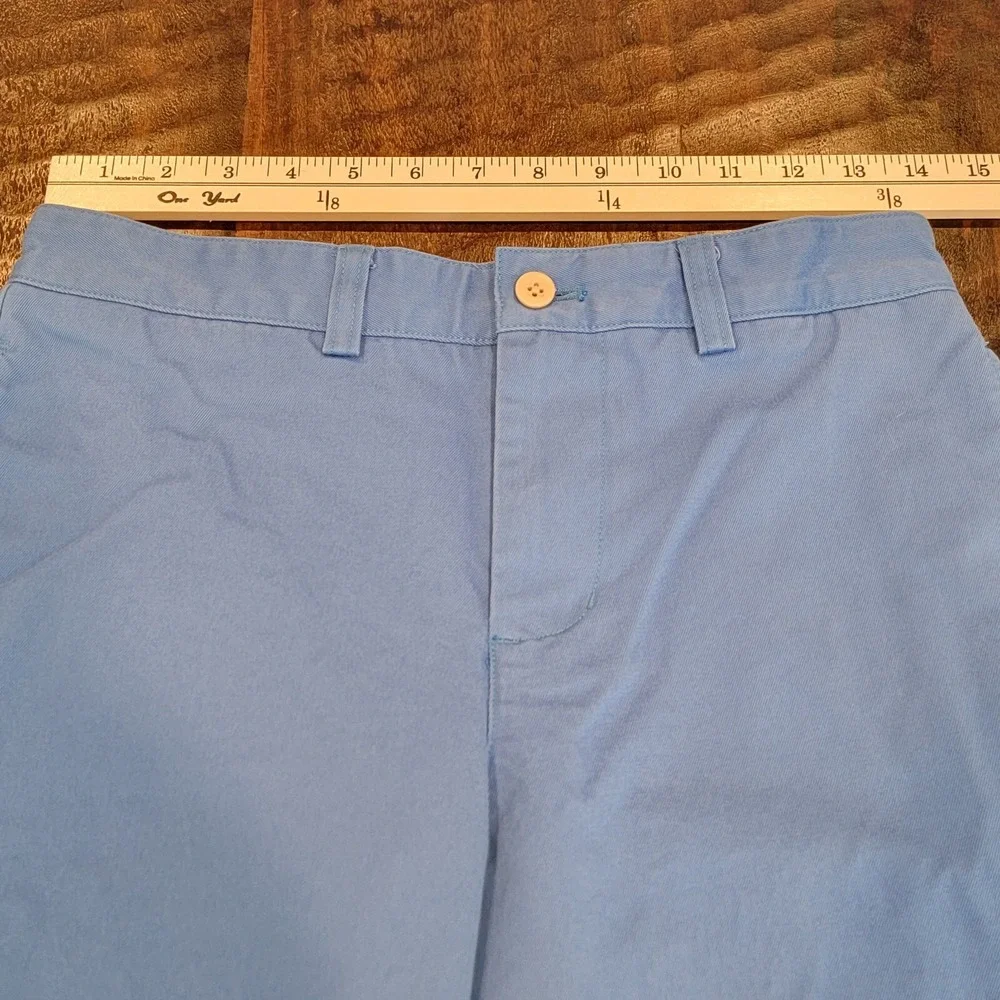 Vineyard Vines Chino Pants Youth Size 16 Blue Dress Slacks‎ 28x30 Flat Front